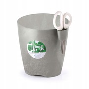 Doniczka na zioła Prosperplast Limes Uno + nożyczki – zestaw ziołówka