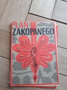 Mapa Zakopane plan miasta 1974