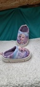 Kapcie dziewczęce Elsa Frozen 24/25 wkładka 16 cm nowe miękkie do domu