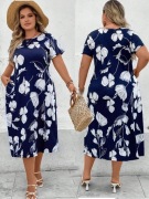 Nowa piękna wygodna sukienka z kieszeniami 2XL 