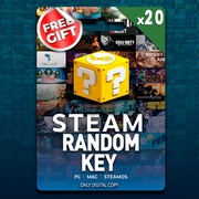 20x losowych PREMIUM kluczy Steam | Szybka Dostawa