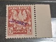 Polska Fi D-118** nadruk groszy 1950r.