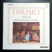 Bach, Koncerty Brandenburskie 1-6, I Musici, box 2 lp
