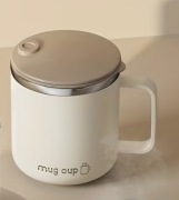 Termosowy Kubek ze stali nierdzewnej z pokrywką Kubek z uchwytem Nowy 