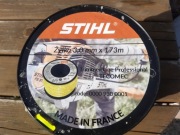 Żyłka do kosy stihl  3,0mm 173 metry, professional żółta 