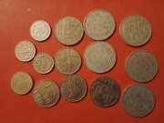 RUMUNIA ZESTAW MONET 14 SZTUK