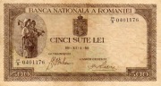 RUMUNIA 1940 banknot jak na skanie.
