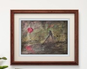 Oryginalny obraz akrylowy "Dériver dans les rêves" z certyfikatem autent