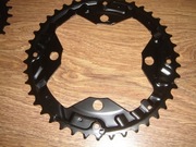 Komplet tarcz zębatki 3x10 (ew3x9) stalowe nowe 24-32-42T + śruby