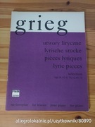 edvard h. grieg - utwory liryczne na fortepian op. 38 43 47 54 62 65 71 pwm