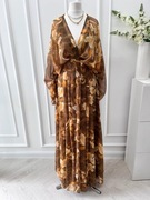 Sukienka maxi szyfonowa w kwiaty Asos