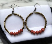 Kolczyki - Ekologiczne, ręcznie robione kolczyki z Afryki (Uganda)