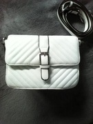 Damska listonoszka biała jodełka pozioma marka Versoli