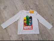 T-shirt chłopięcy dł rękaw - MARVEL - rozm 104