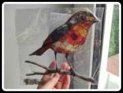 WITRAŻ WITRAŻYK ozdoba okienna dekoracja na wiosnę, lato