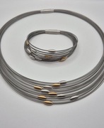 Srebrny komplet biżuterii 