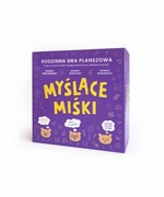 Planszowa Rodzinna Gra Psychologiczna "Myślące Miśki" 