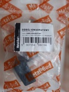 Odbojnik odbój drzwiowy przykręcany mosiądz nikiel szczotkowany metal-bud 