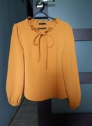 Musztardowa bluzka damska Shein r. 42 XL