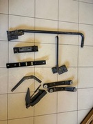 Mercedes actros MP4 mocowanie owiewki spoilery uchwyty