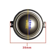 2x 1" calowe TWEETERy GŁOŚNIKI wysokotonowe JBL HARMANN QUADRAL INFINITY