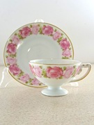 Mokka filiżanka Rosenthal R.C. 1901/1933 r. Cacilie różowe róże
