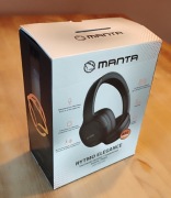 Słuchawki Manta Rytmo Elegance ANC Hybrid Bluetooth 5.3 HDP1001BK