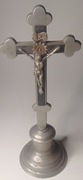 Krzyż pasyjka cyna