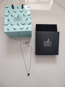 Łańcuszek serduszko zielone Picky Pica  Kruk w pudełku + torebka  NOWE