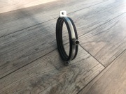 Obejma z uszczelką gumową 125 mm rura spiro