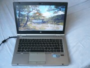 HP EliteBook 8460p - i5, Dysk 320GB, RAM 6GB, Matryca 1600x900, Zasilacz. 