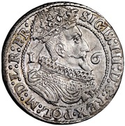 Zygmunt III Waza Gdansk Ort 1625 r