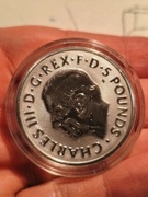 Srebrna moneta Bestie Tudorów: Pantera Królowej 2 oz 2025