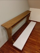 Nowe  ręcznie robione klęczniki 3 osobowe