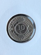 Antyle Holenderskie 10 centów 1991