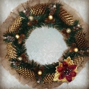 Wianek Świąteczny Bożonarodzeniowy 