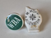 2x Porcelanka Olsztyn Allenstein