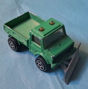 Stare autko, resorak Majorette - Unimog Chasse Neige