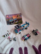 Klocki LEGO Friends - 41348 z gazetką - Furgonetka z wyścigówką Olivii 