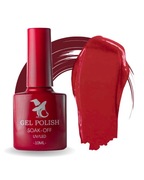 Czerwony Burgund Lakier Hybrydowy do paznokci 10 ml UV/LED