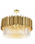 Luksusowy żyrandol w stylu glamour. Robi wrażenie 