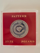 20 zł Pomnik Szpital Centrum Zdrowia Dziecka 1979 PRÓBA