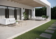 Ceramiczne płyty beżowe na taras, balkon, patio 120x60 gat.1 Urban desert