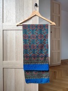 Szal, szalik męski, do płaszcza lub garnituru, vintage