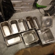 zestaw pojemników gn nierdzwnych inox gastronomiczne