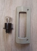 Uchwyt i żarówka z oprawką do lodówki Bosch 