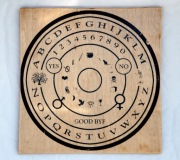 Tablica Ouija Drewniana Rękodzieło Pentagram Ezoteryka Spirityzm Planche