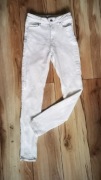 Białe spodnie Primark skinny / rurki, rozmiar 36/S.