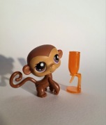 LPS Littlest Pet Shop, Małpka, figurka oryginalna Monkey #56