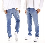 Spodnie Wrangler Texas Taper Blue Boss Jeansy W12TYL29R W32 L32 32/32